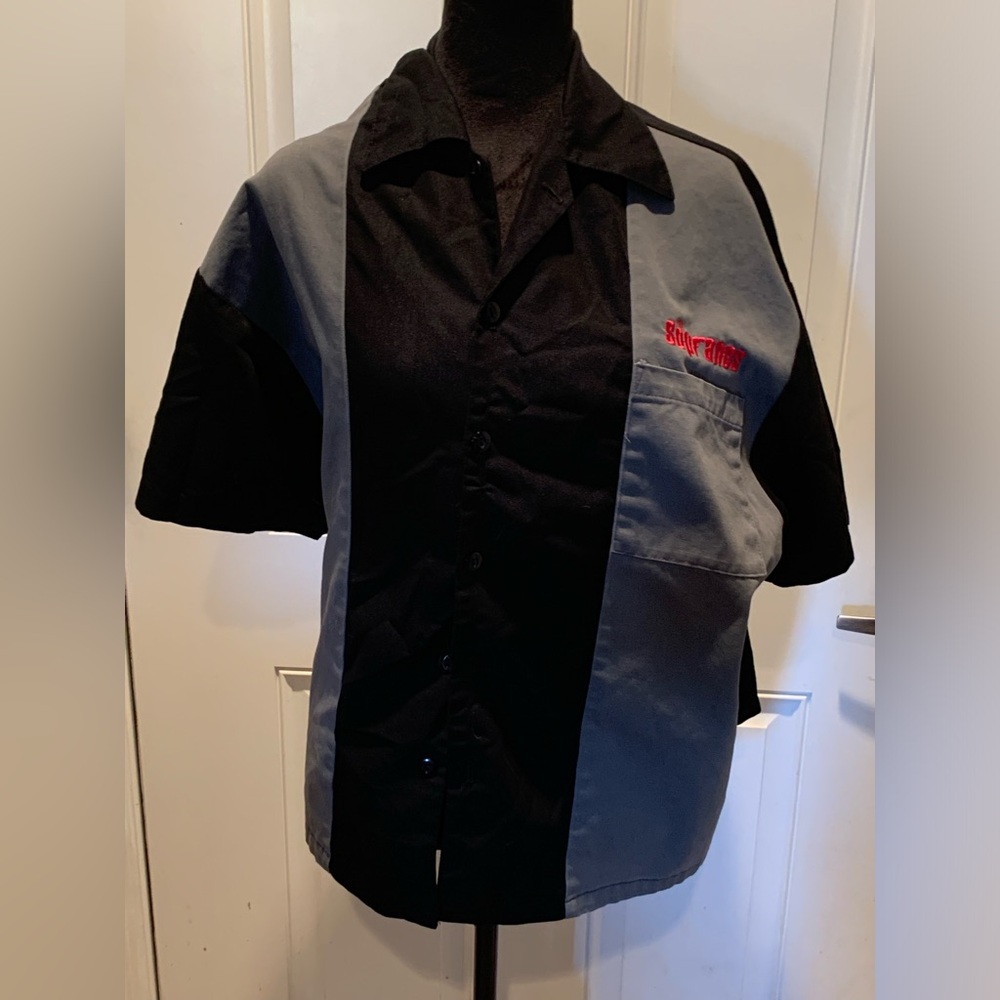 The Sopranos HBO Mens Shirt Bowling Camp Rockabilly size L